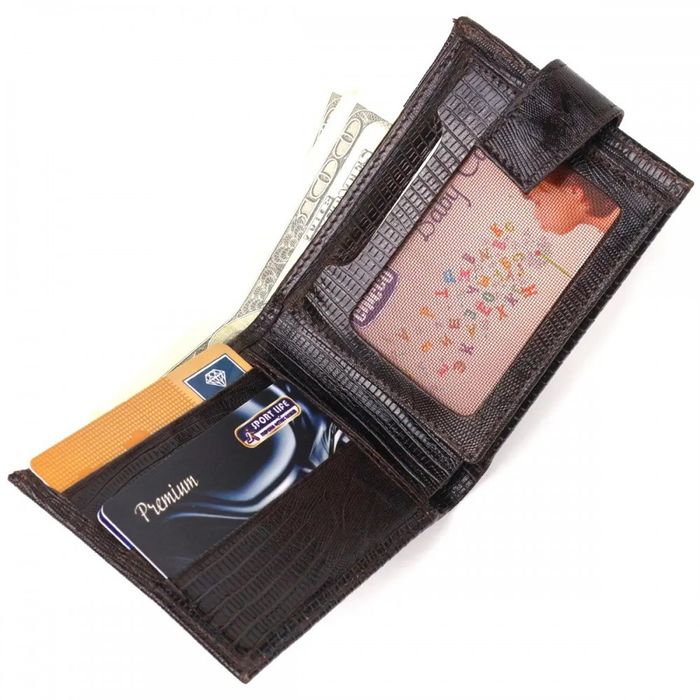 Чоловічий шкіряний гаманець canpellini 21512 купити недорого в Ти Купи
