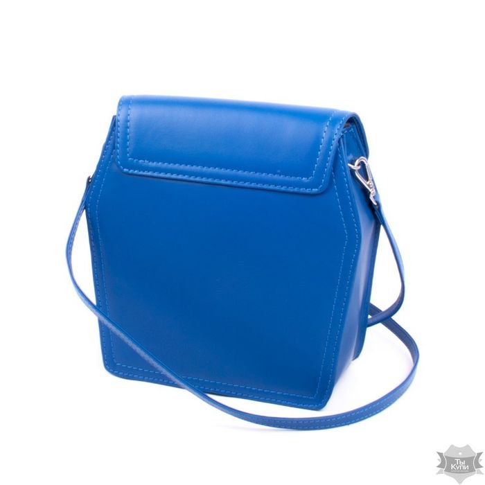 Жіноча шкіряна синя сумка Valenta ВЕ61582312 купити недорого в Ти Купи