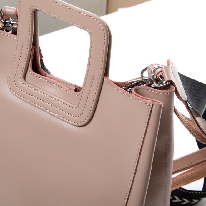 Жіноча шкіряна сумка класична ALEX RAI45-1550 рожевий купити недорого в Ти Купи
