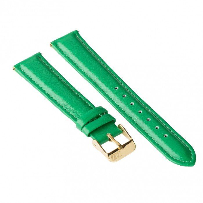 Ремінець для годинника ZIZ смарагдово - зелений, золото 4700081 купити недорого в Ти Купи