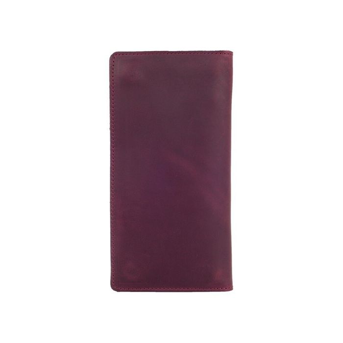 Шкіряне портмоне Hi Art WP-05 Mehendi Classic фіолетовий Фіолетовий купити недорого в Ти Купи