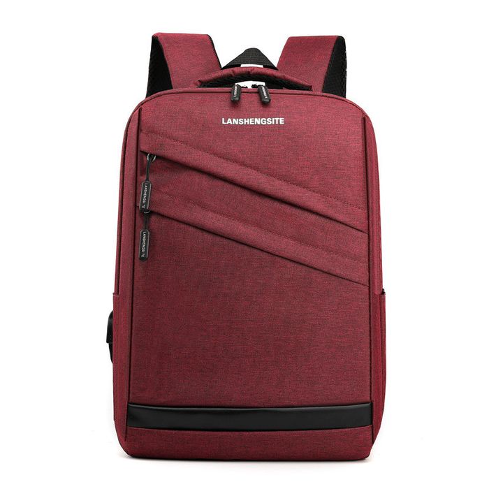 Бордовый городской рюкзак с USB 960-4 купить недорого в Ты Купи