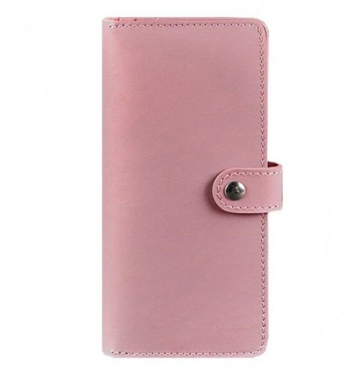 Жіночий шкіряний гаманець BlankNote 7.0 Рожеве bn-pm-7-pink купити недорого в Ти Купи