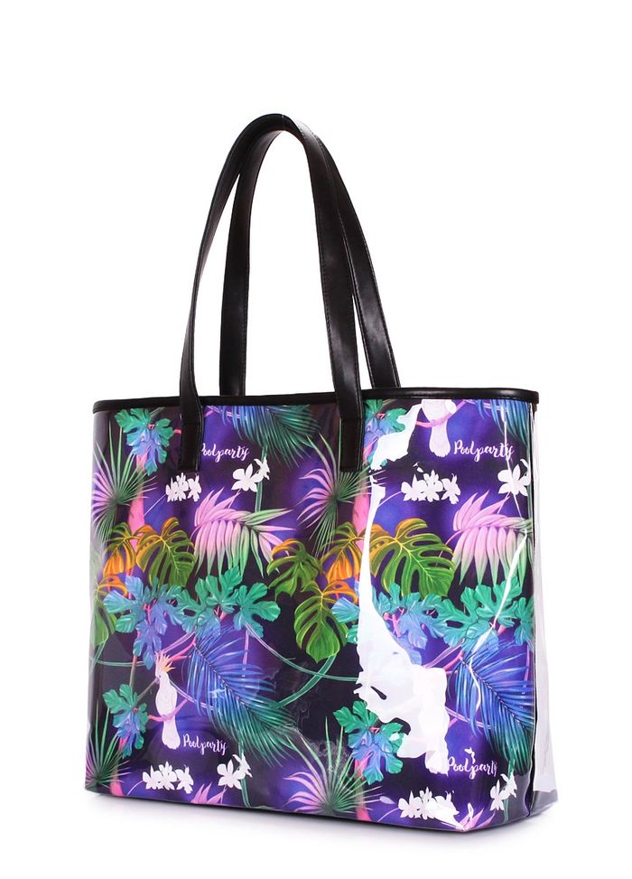 Літня сумка косметичкою POOLPARTY resort-jungle купити недорого в Ти Купи
