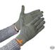 M - Зимние перчатки для сенсорных гаджетов BAMBOO TOUCH SCREEN серо-зеленые