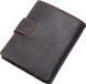 Чоловічий шкіряний гаманець Vintage 14497 Чорний