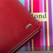 Жіночий шкіряний гаманець Rainbow DR. BOND WRS-6 red