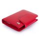 Жіночий шкіряний червоний гаманець Desisan shi086-4-1fl