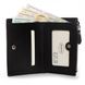 Шкіряний жіночий гаманець Classik DR. BOND WN-23-8 black