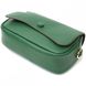 Молодіжна жіноча шкіряна сумка через плече Vintage 22430, Зелений