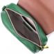 Молодіжна жіноча шкіряна сумка через плече Vintage 22430, Зелений