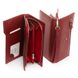 Кожаный женский кошелек Classic DR.BOND WMB-2M dark-red