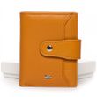 Шкіряний жіночий гаманець Classik DR. BOND WN-23-15 yellow