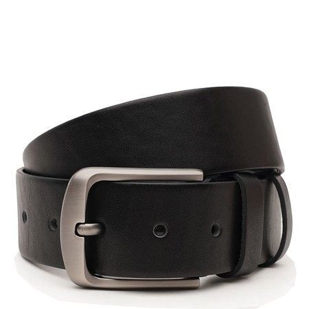 Мужской кожаный ремень Borsa Leather V1115DPL06-black купить недорого в Ты Купи