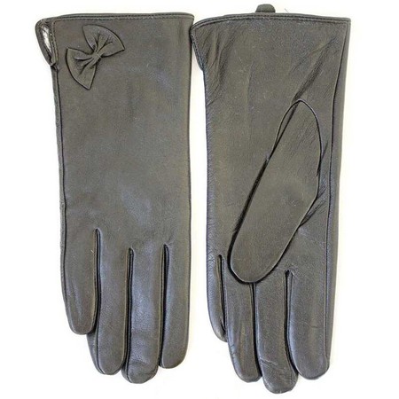 Женские кожаные перчатки Shust Gloves чёрные 369s1 S купить недорого в Ты Купи