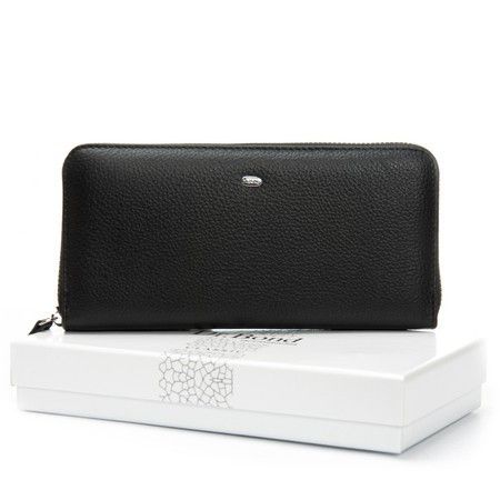 Женский кожаный кошелек Bright DR. BOND W201 black купить недорого в Ты Купи