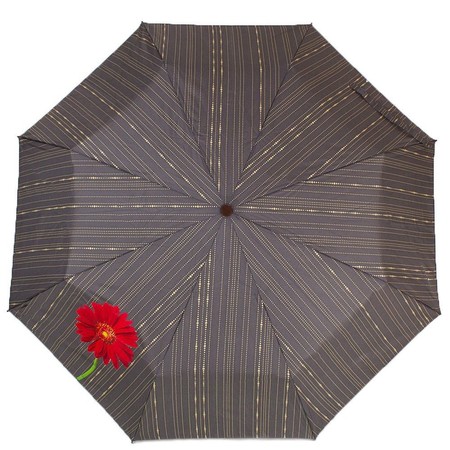 Полуавтоматический женский зонтик дизайнерский AIRTON с цветком купить недорого в Ты Купи