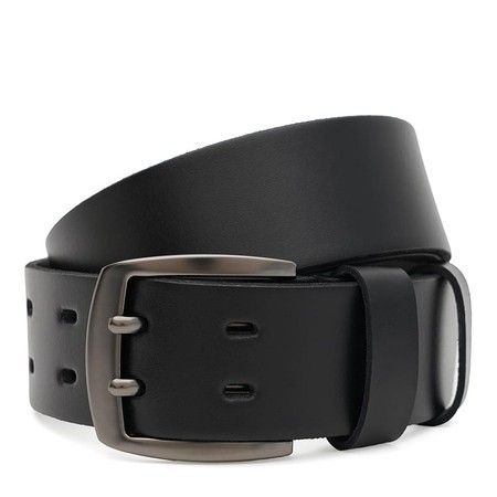 Мужской кожаный ремень Borsa Leather 115v1fx112-black купить недорого в Ты Купи