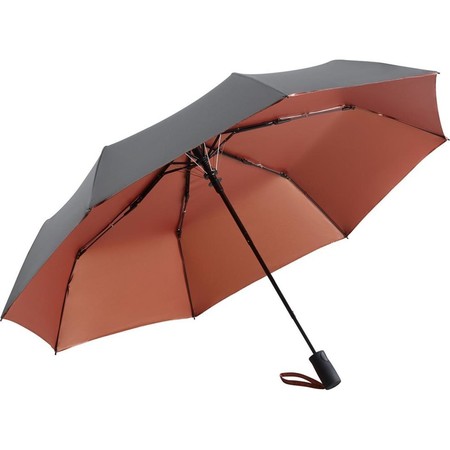 Зонт складной Fare 5529 Серо-бордовый (1143) купить недорого в Ты Купи