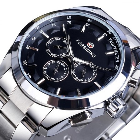 Мужские наручные часы FORSINING WALKER STEEL 1026 купить недорого в Ты Купи