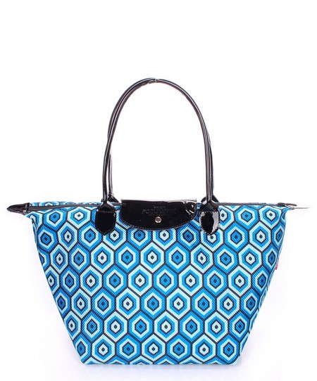 Женская синяя сумка Poolparty BLOSSOM купить недорого в Ты Купи