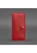 Жіночий шкіряний гаманець BlankNote 7.0 Червоне BN-PM-7-RED