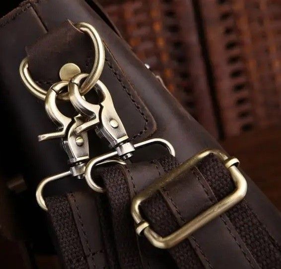 Мужской кожаный портфель Vintage 14237 купить недорого в Ты Купи