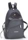 Серый - Стильный женский рюкзак из искусственной кожи Dolly 349 серый