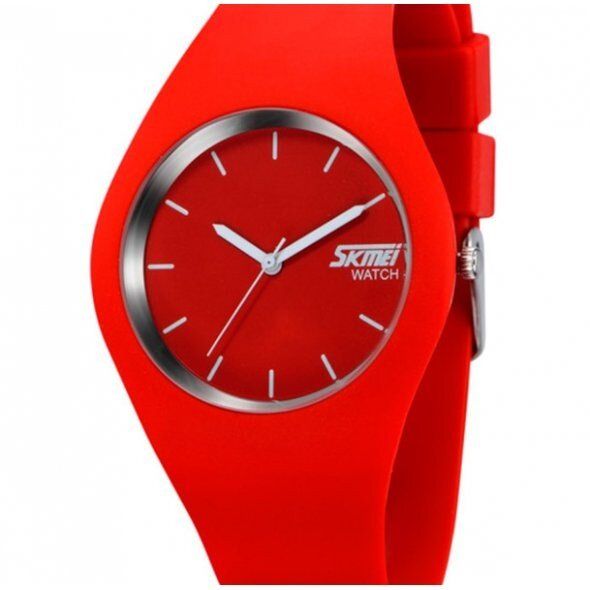 Дитячі годинники SKMEI RUBBER RED (9068R) купити недорого в Ти Купи