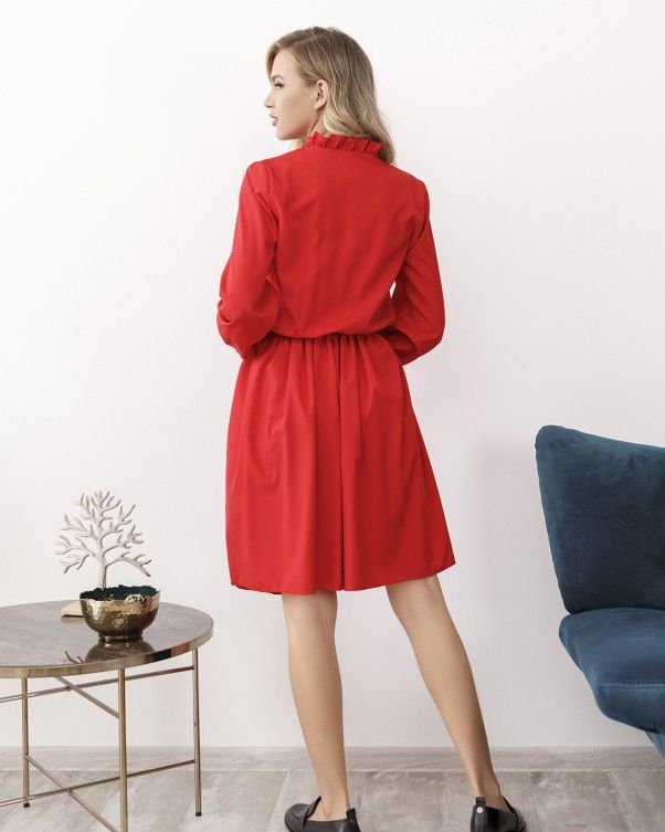 Сукня ISSA PLUS 12175 S червоний купити недорого в Ти Купи