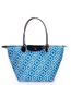 Женская синяя сумка Poolparty BLOSSOM