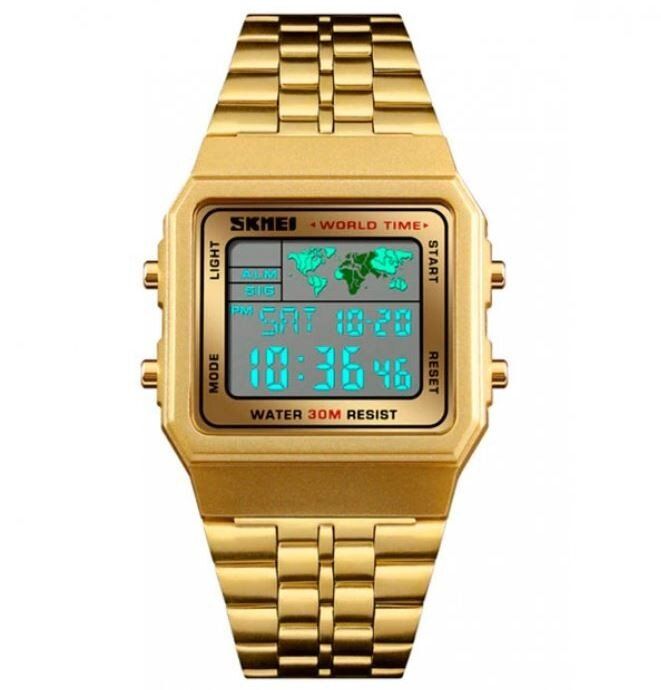 Чоловічий електронний годинник SKMEI WORLD 1 338 купити недорого в Ти Купи