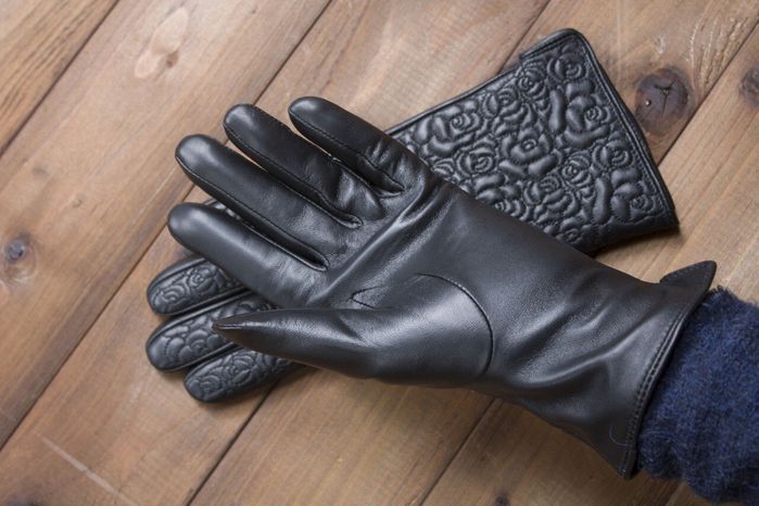 Женские сенсорные кожаные перчатки Shust Gloves 947s3 купить недорого в Ты Купи