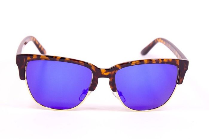 Солнцезащитные зеркальные очки Glasses унисекс 5003-17 купить недорого в Ты Купи