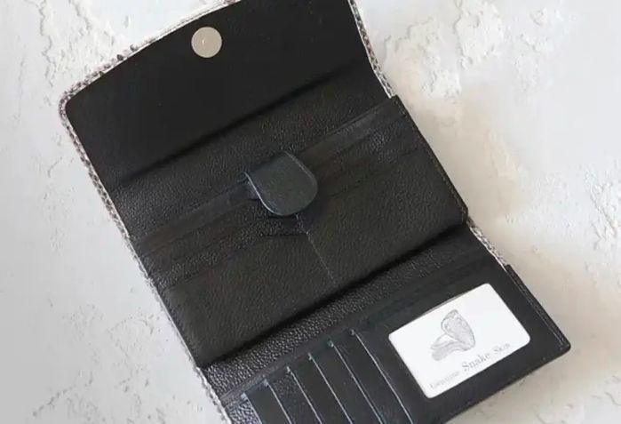 Гаманець з натуральної шкіри морського схилу Ekzotic Leather stw8 купити недорого в Ти Купи