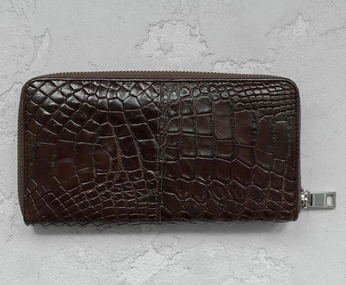 Гаманець з натуральної шкіри крокодила Ekzotic Leather CW 82 купити недорого в Ти Купи