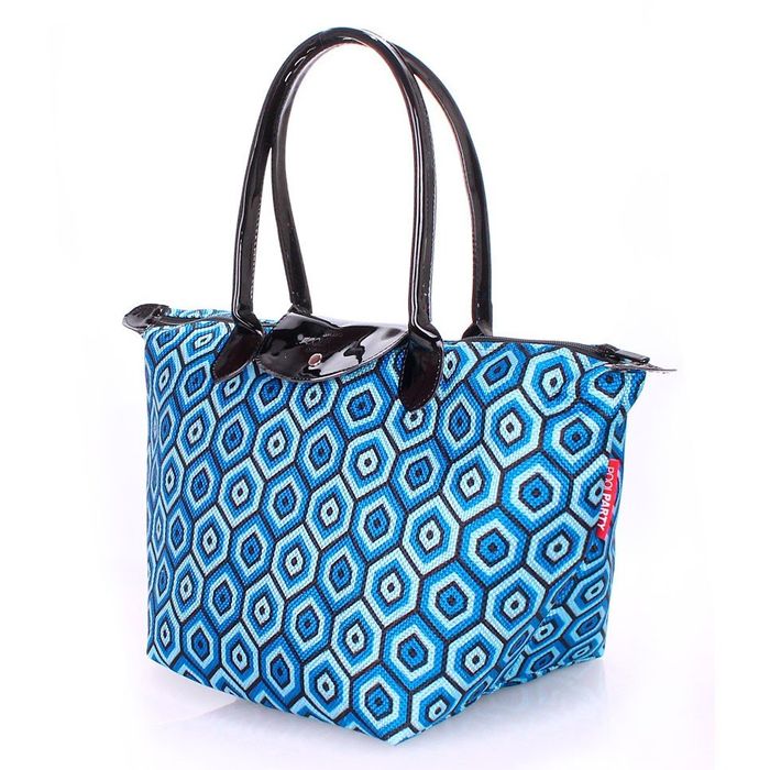 Женская синяя сумка Poolparty BLOSSOM купить недорого в Ты Купи