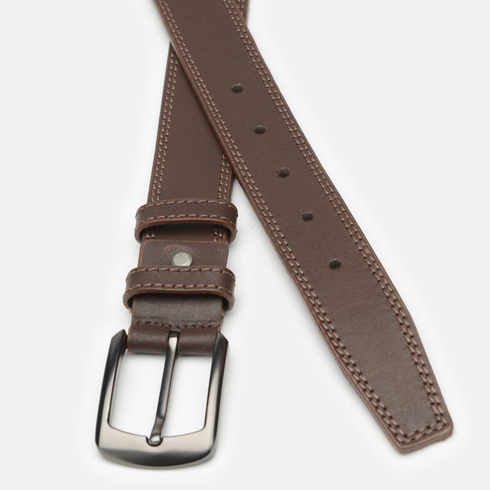 Мужской кожаный ремень Borsa Leather Cv1mb16-115 купить недорого в Ты Купи