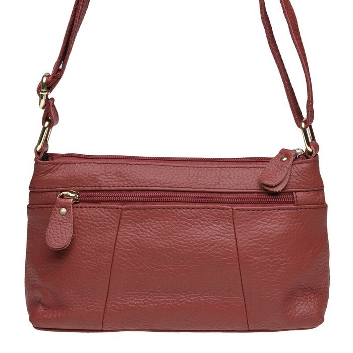 Жіноча шкіряна сумка Keizer K11181-red купити недорого в Ти Купи
