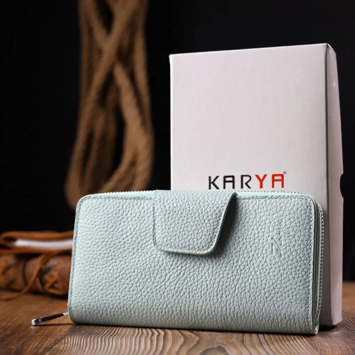 Жіночий гаманець зі шкіри KARYA 21157 купити недорого в Ти Купи