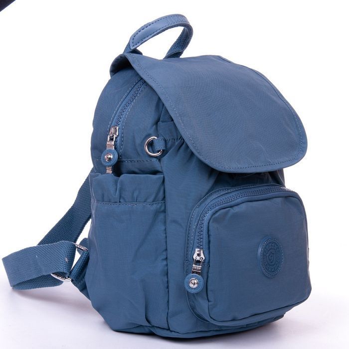 Женский тканевый рюкзак Jielshi 9381 blue купить недорого в Ты Купи