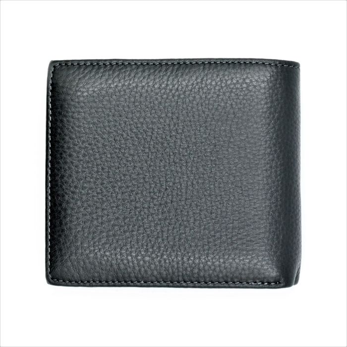 Чоловічий шкіряний гаманець Weatro 11,5 х 10 х 3,5 см Чорний wtro-nw-168-65-08 купити недорого в Ти Купи