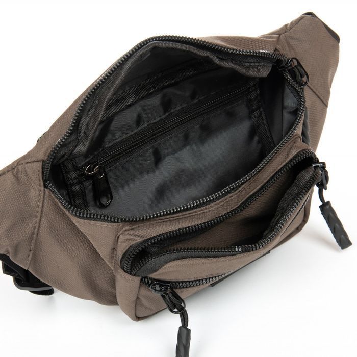 Чоловічі сумки на пояс Lanpad 83043 brown купити недорого в Ти Купи