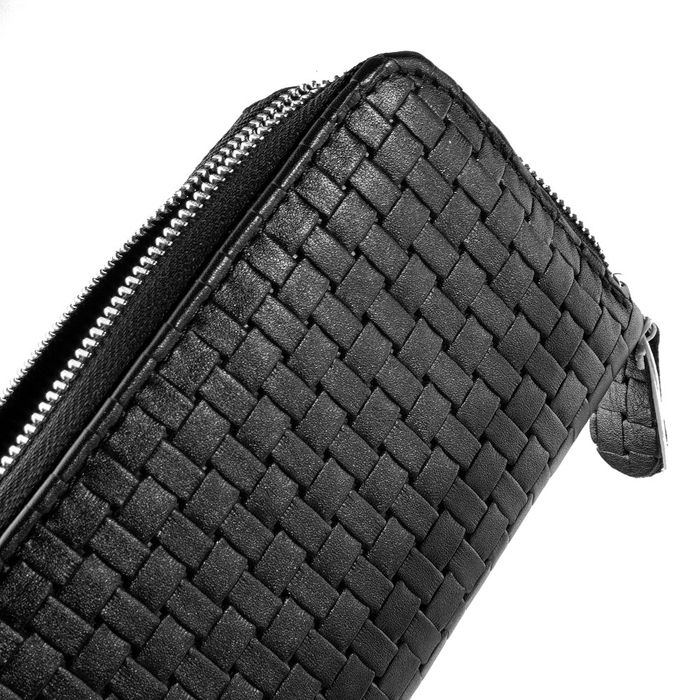 Жіночий шкіряний гаманець Ветерно an-055-чорний купити недорого в Ти Купи