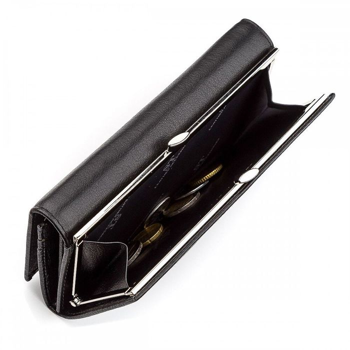 Кошелек из натуральной кожи ST Leather 18404 (ST1518) Черный купить недорого в Ты Купи