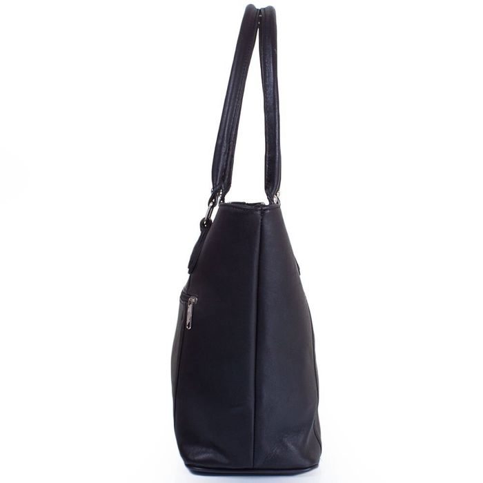 Женская кожаная чёрная сумка TUNONA SK2405-2 купить недорого в Ты Купи