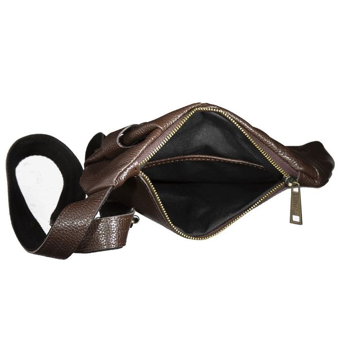 Кожаная мужская сумка-слинг через плечо FC-6402-3md TARWA купить недорого в Ты Купи