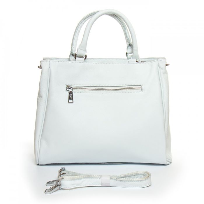 Жіноча шкіряна сумка ALEX RAI 8782-9 white купити недорого в Ти Купи