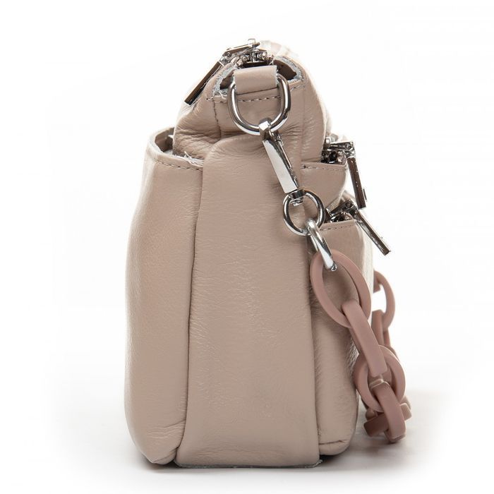 Женская кожаная сумка ALEX RAI 3011 light khaki купить недорого в Ты Купи