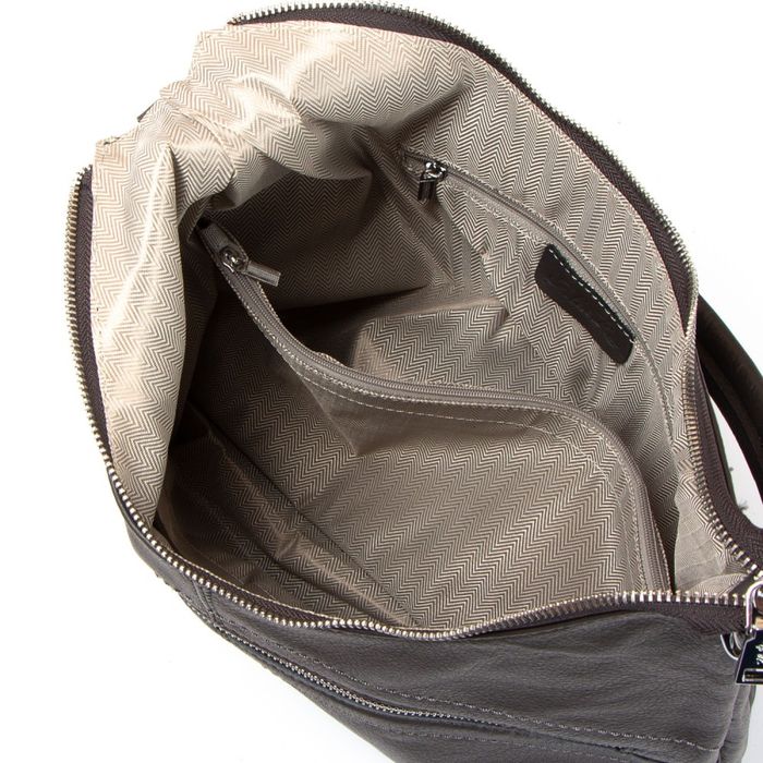 Женская кожаная сумка с ключницей ALEX RAI 2035-9 d-grey купить недорого в Ты Купи